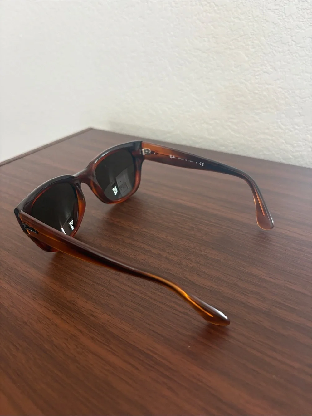 Ray-Ban RB4178 820/73 52▪️21 140 3N sunglasses, striped red havana color
